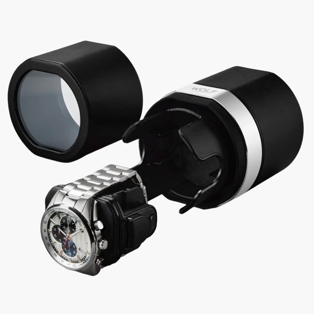 WOLF Rocket Watch Winder in Black