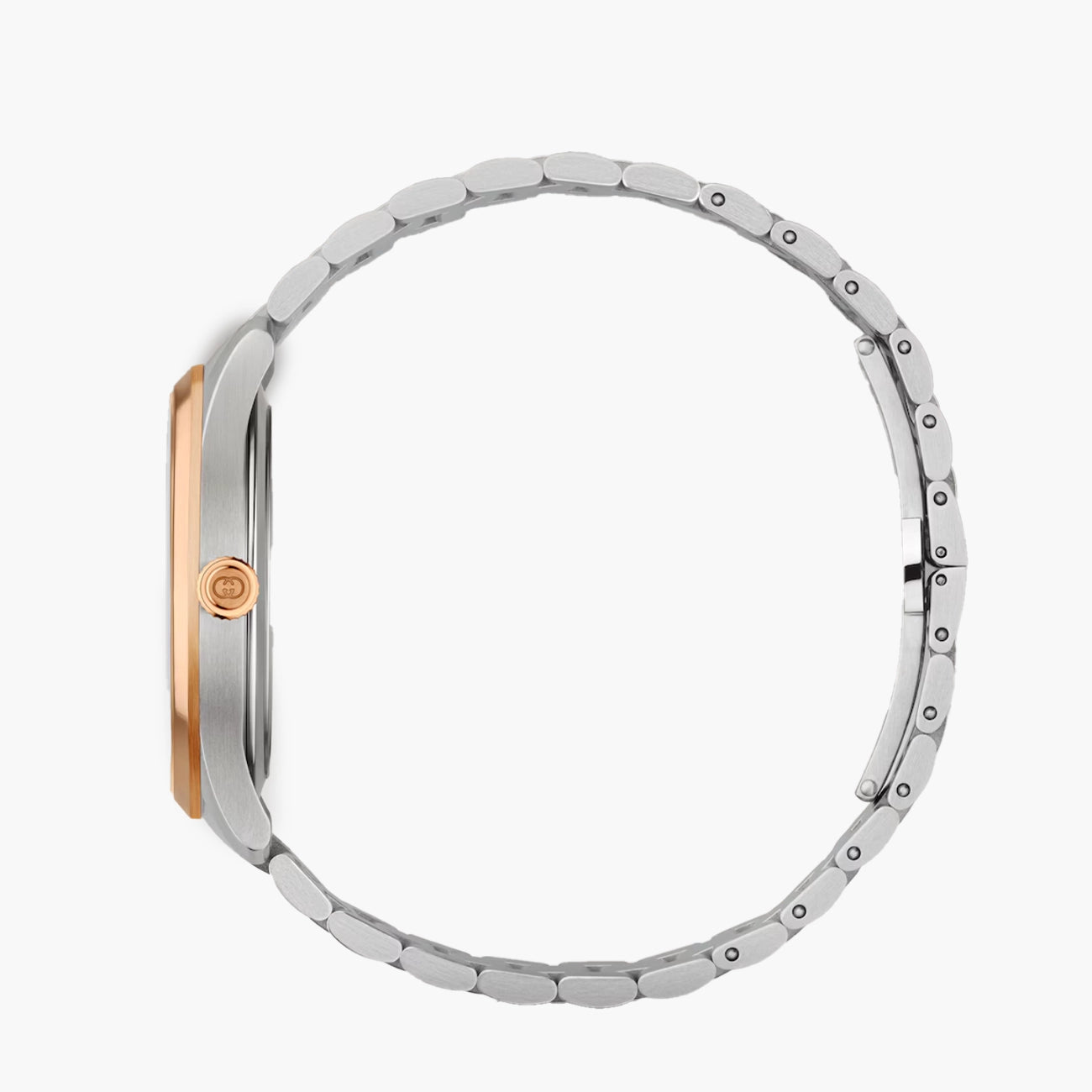 Gucci G-Timeless Black and Pink Gold Watch - 40mm