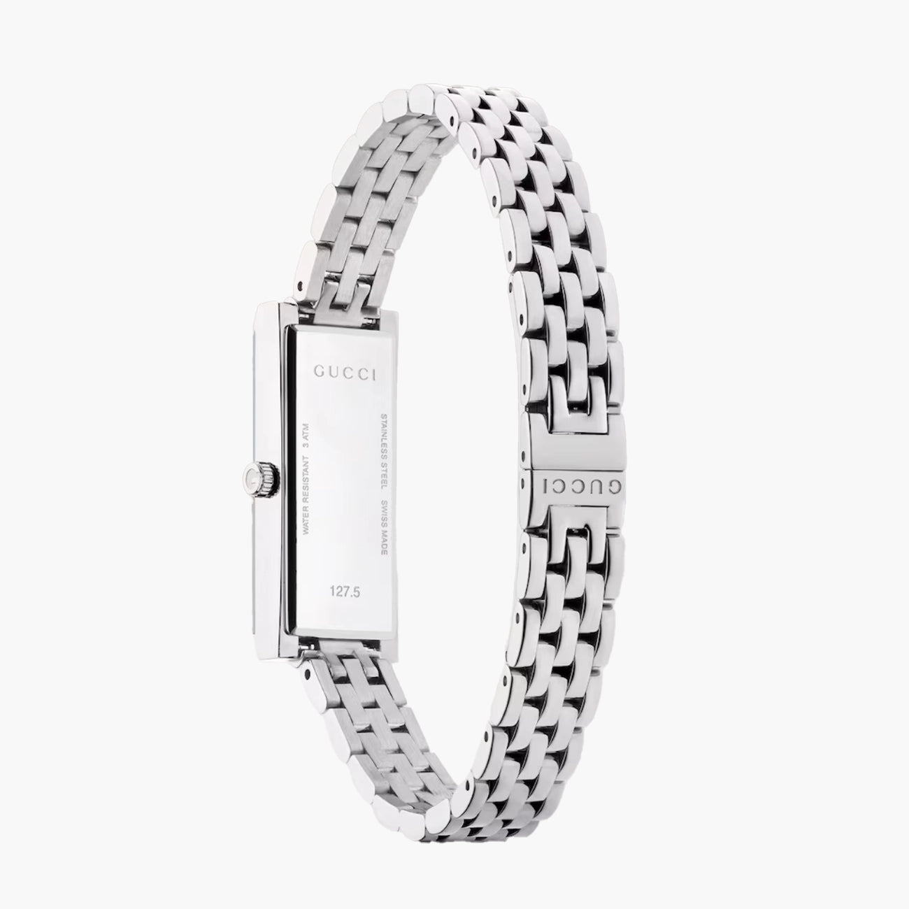 Gucci G-Frame Light Blue Diamond Watch