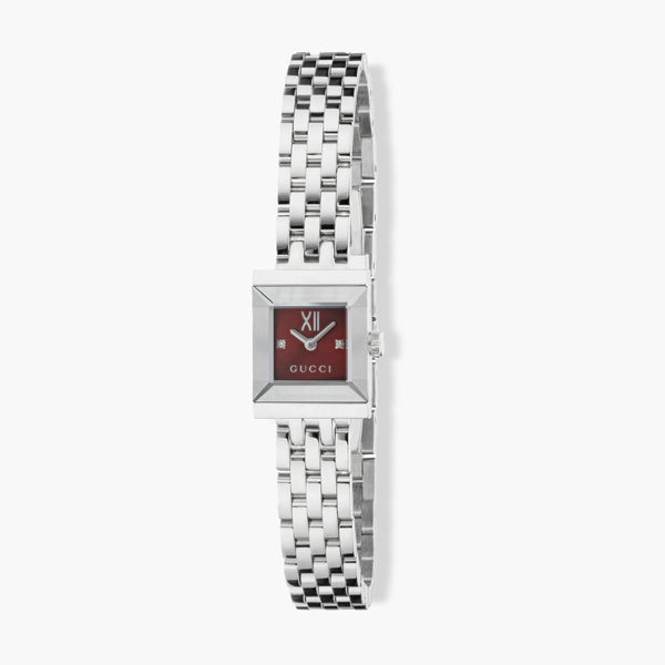 Gucci G-Frame Burgundy Watch | YA128541 – J.R.DUNN