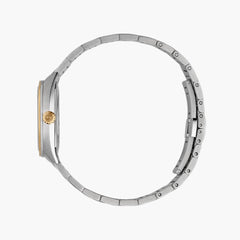 Gucci Interlocking Silver and Pink Gold Watch - 29mm