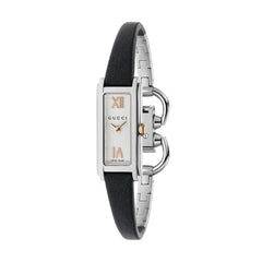 Gucci G-Frame Roman Numeral Silver Dial - 27mm