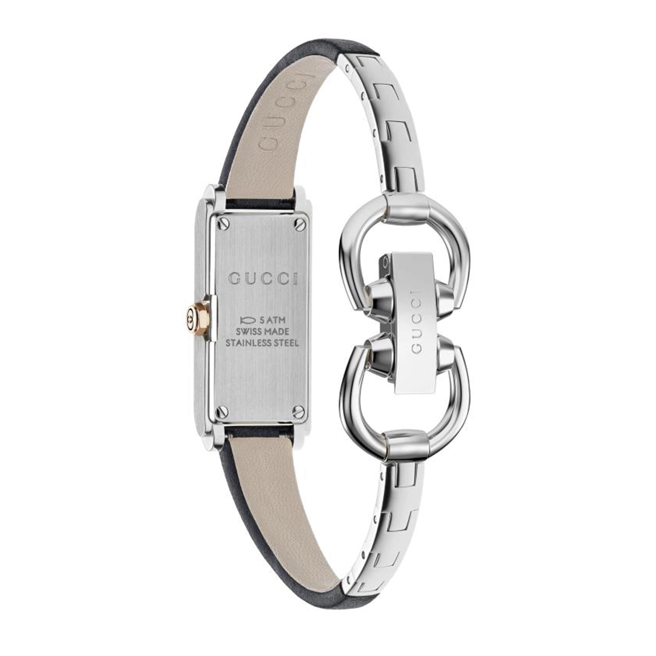 Gucci G-Frame Roman Numeral Silver Dial - 27mm