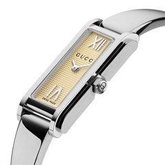 Gucci G-Frame Champagne Dial Roman Numeral Watch - 27mm