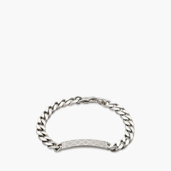 Gucci Silver Diamante Chain Bracelet
