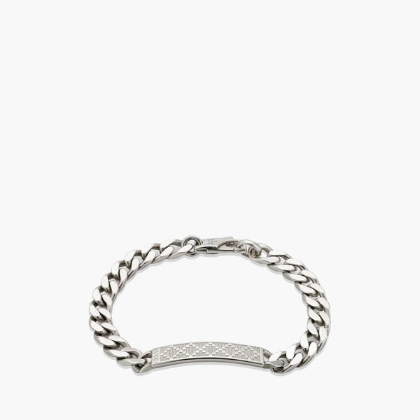 Gucci Silver Diamante Chain Bracelet