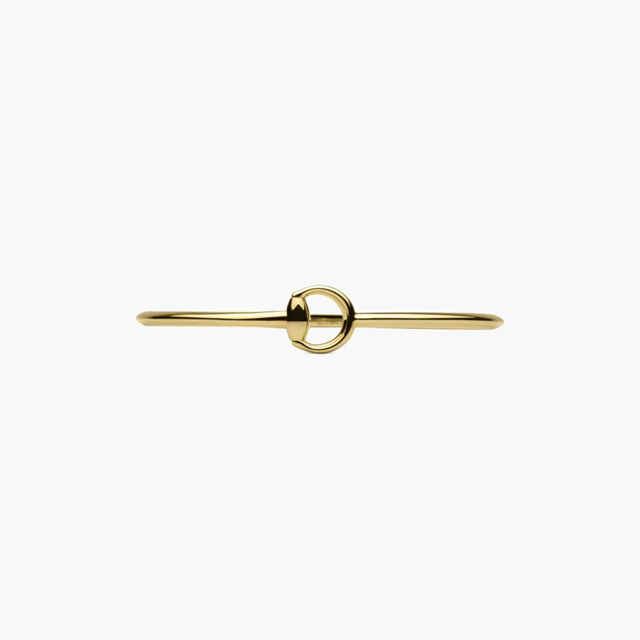 Gucci Horsebit Gold Bangle Bracelet