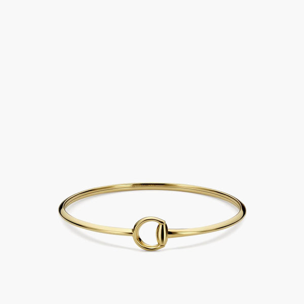 Gucci Horsebit Gold Bangle Bracelet