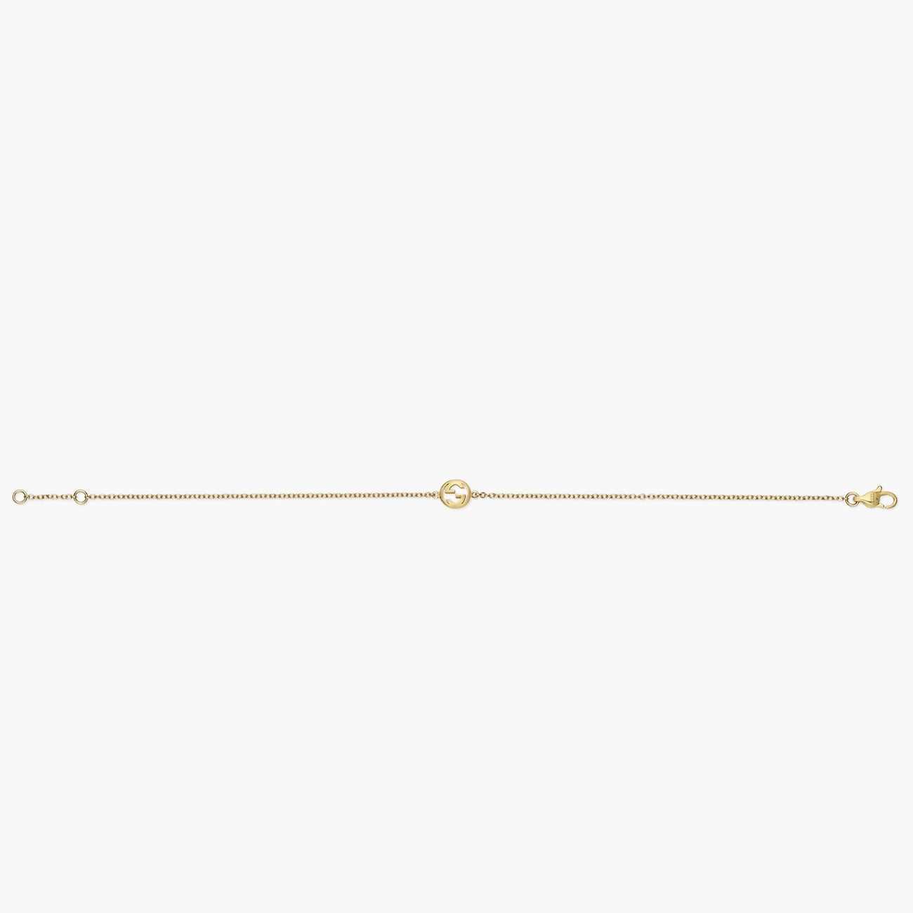 Gucci Interlocking G Gold Chain Bracelet