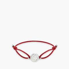 Gucci Interlocking G Cord Bracelet