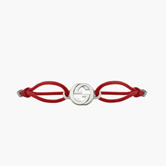 Gucci Interlocking G Cord Bracelet