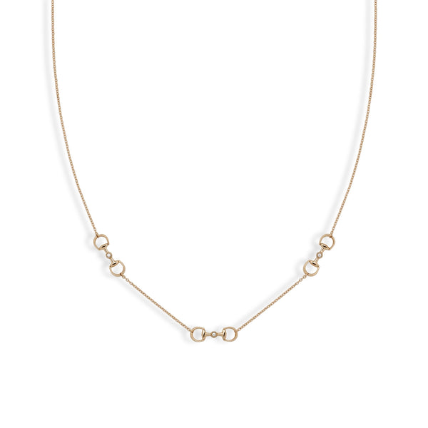Gucci Horsebit Multi Chain Necklace