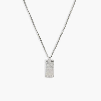 Gucci Silver Diamante Pendant Necklace - Gucci product