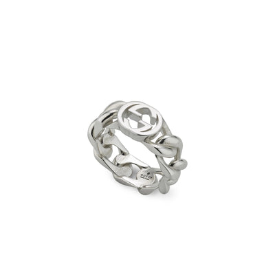 Gucci Interlocking G Silver 7mm Ring - Gucci product