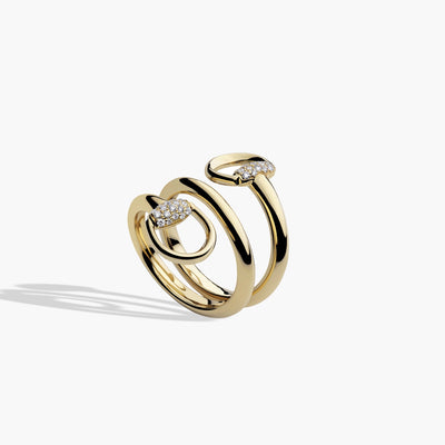 Gucci Horsebit Contrarié Ring - Gucci product