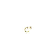 Gucci Icon Gold Huggie Earrings