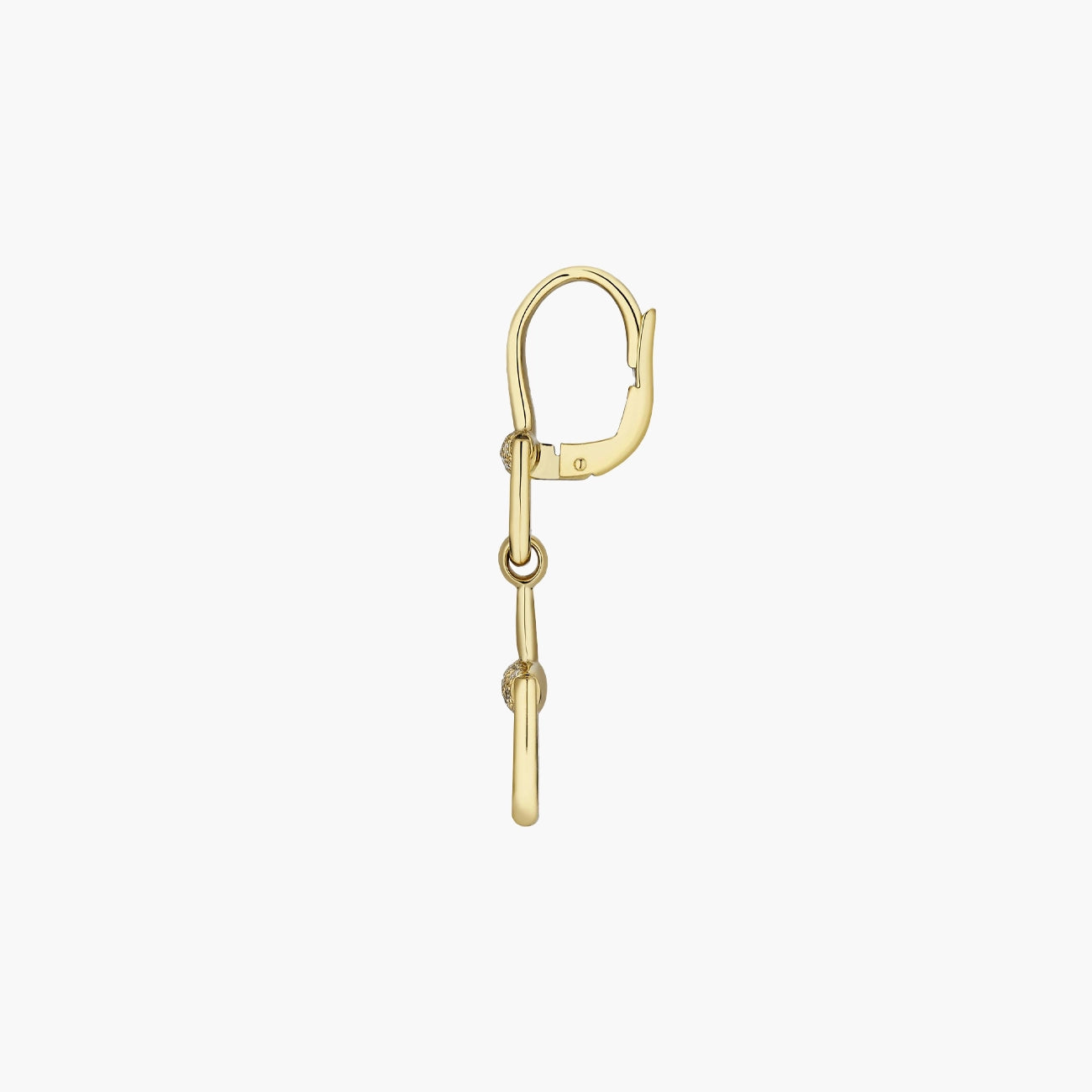 Gucci Horsebit Diamond Pavé Drop Earrings
