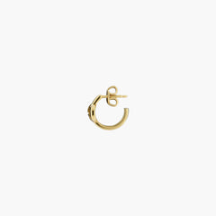 Gucci Interlocking 18K Hoop Earrings