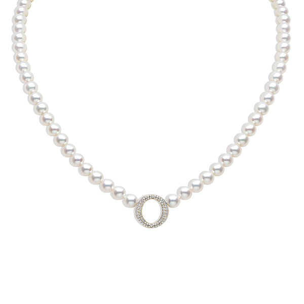 Yoko London O By Yoko 5mm Akoya Pearl Strand "O" Necklace