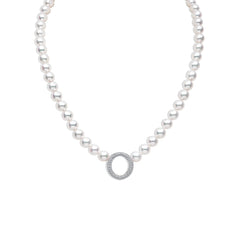 Yoko London O By Yoko 8mm Akoya Pearl Strand "O" Necklace