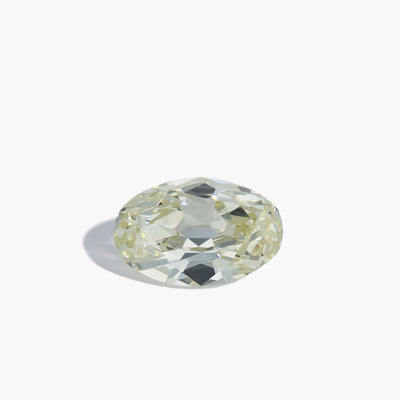 5.03ct Light Yellow Oval GIA Diamond - Private Label product