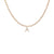 EF Collection Diamond Initial Charm in Yellow gold