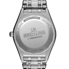 Breitling Chronomat 36 in Steel With White Diamond Dial