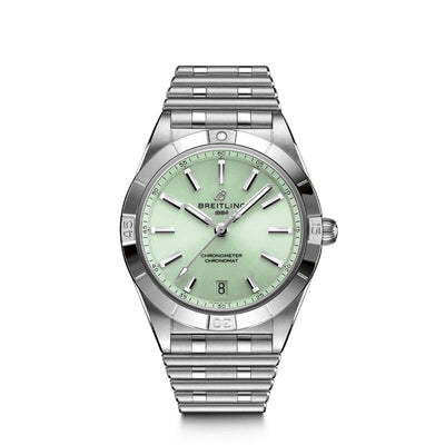 Breitling Chronomat 36 in Steel With Green Dial - Breitling product