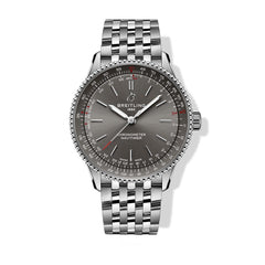 Breitling Navitimer Automatic Rhodium Dial on Leather - 36MM