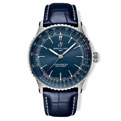 Breitling Navitimer Automatic Navy Blue Dial with Navy Blue Alligator- 41mm - Breitling product