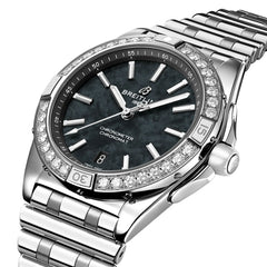Breitling Super Chronomat 38 Black Mother of Pearl