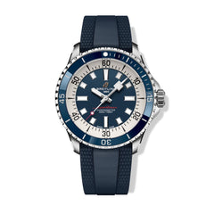 Breitling Superocean Automatic 42 Blue dial on Strap