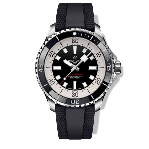 Breitling Superocean Automatic 44 Black Strap