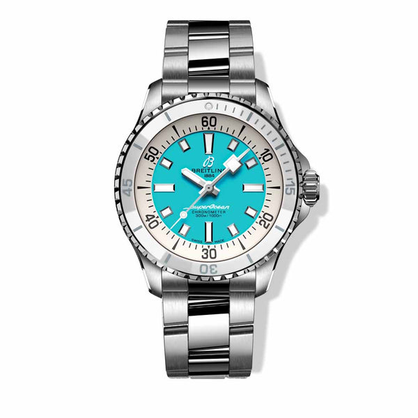 Breitling Superocean Automatic 36 Turquoise