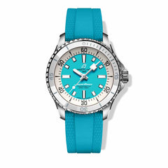 Breitling Superocean Automatic 36 Turquoise Strap
