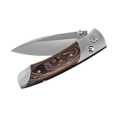 William Henry Carbon Copper Swirl Pocket Knife - William Henry product