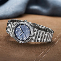 Breitling Chronomat 28 Black Mother-of-Pearl Dial with Stainless Steel Rouleux Bracelet