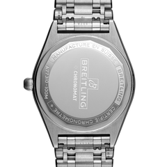Breitling Chronomat 32 Women's Watch in Steel With Blue Dial