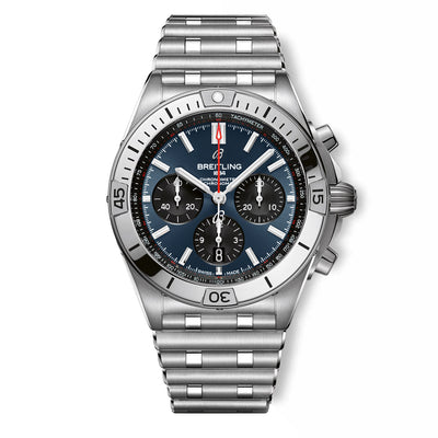 Breitling Chronomat B01 Watch Blue Chronograph Dial — 42mm - Breitling product