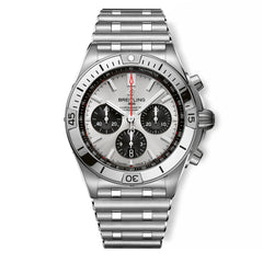 Breitling Chronomat B01 42 Silver Dial — 42mm