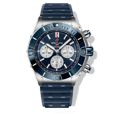 Breitling Blue Super Chronomat B01 Rubber Strap - 44MM - Breitling product