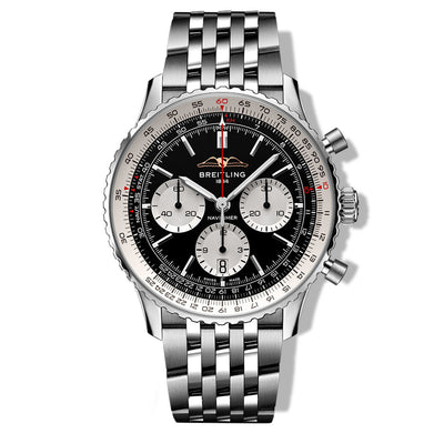 Breitling Navitimer B01 Chronograph Black Dial on Bracelet - 43mm - Breitling product