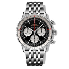 Breitling Navitimer B01 Chronograph Black Dial on Bracelet - 43mm