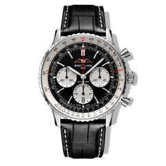 Breitling Navitimer B01 Chronograph Black Dial on Bracelet - 43mm
