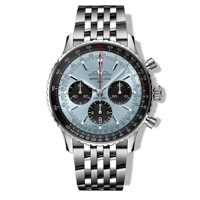Breitling Navitimer B01  Chronograph Ice Blue Dial on Strap - 43mm - Breitling product