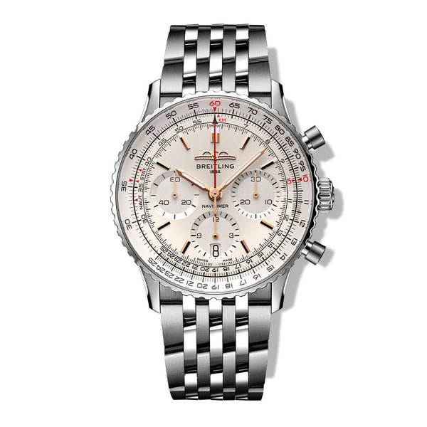 Breitling Navitimer B01 Chronograph Silver Dial - 41mm