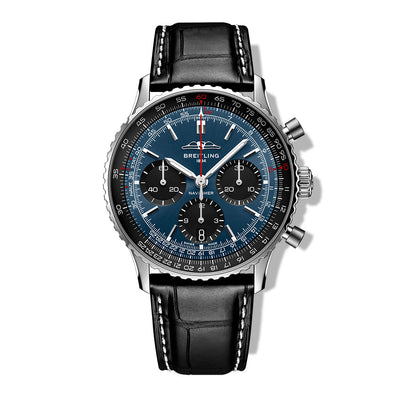 Breitling Navitimer B01 Chronograph Blue Dial on Strap - 41mm - Breitling product