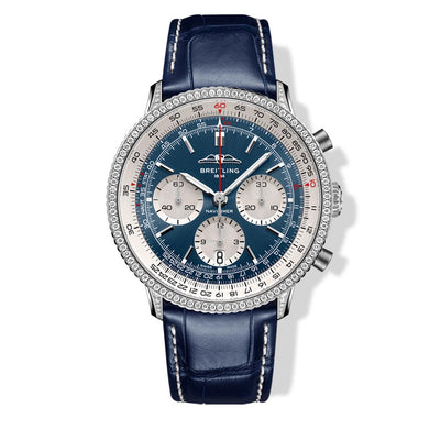 Breitling Diamond Bezel Navitimer B01 Blue Dial - 41mm - Breitling product