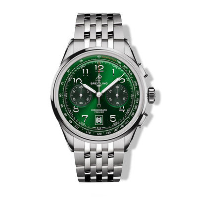 Breitling Premier B01 Chronograph Green Dial - 42mm - Breitling product