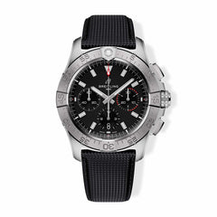 Breitling Avenger B01 Chronograph Black Dial with Black Calfskin Leather Strap - 42mm